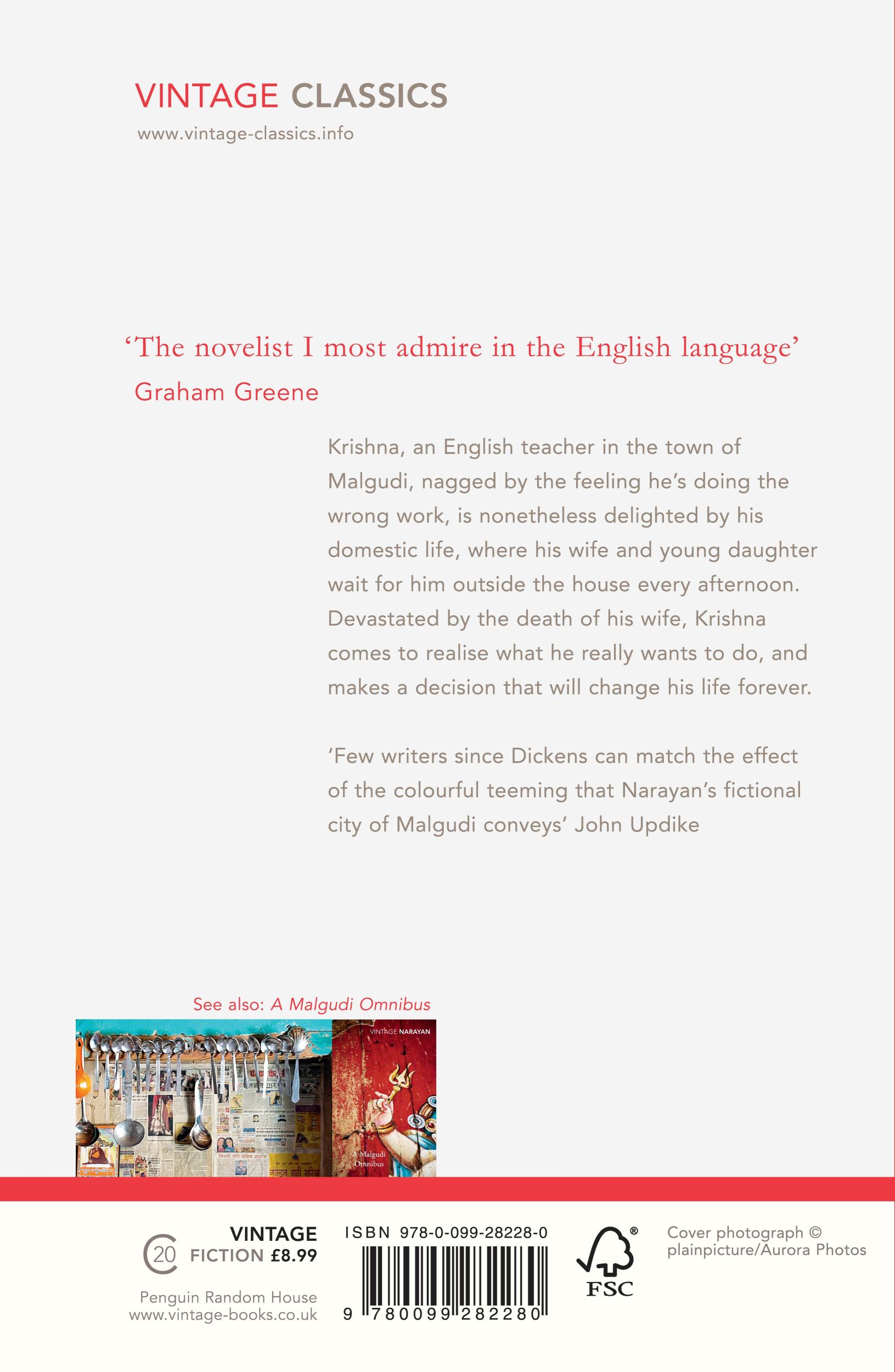 Rückseite: 9780099282280 | The English Teacher | R K Narayan | Taschenbuch | 180 S. | Englisch