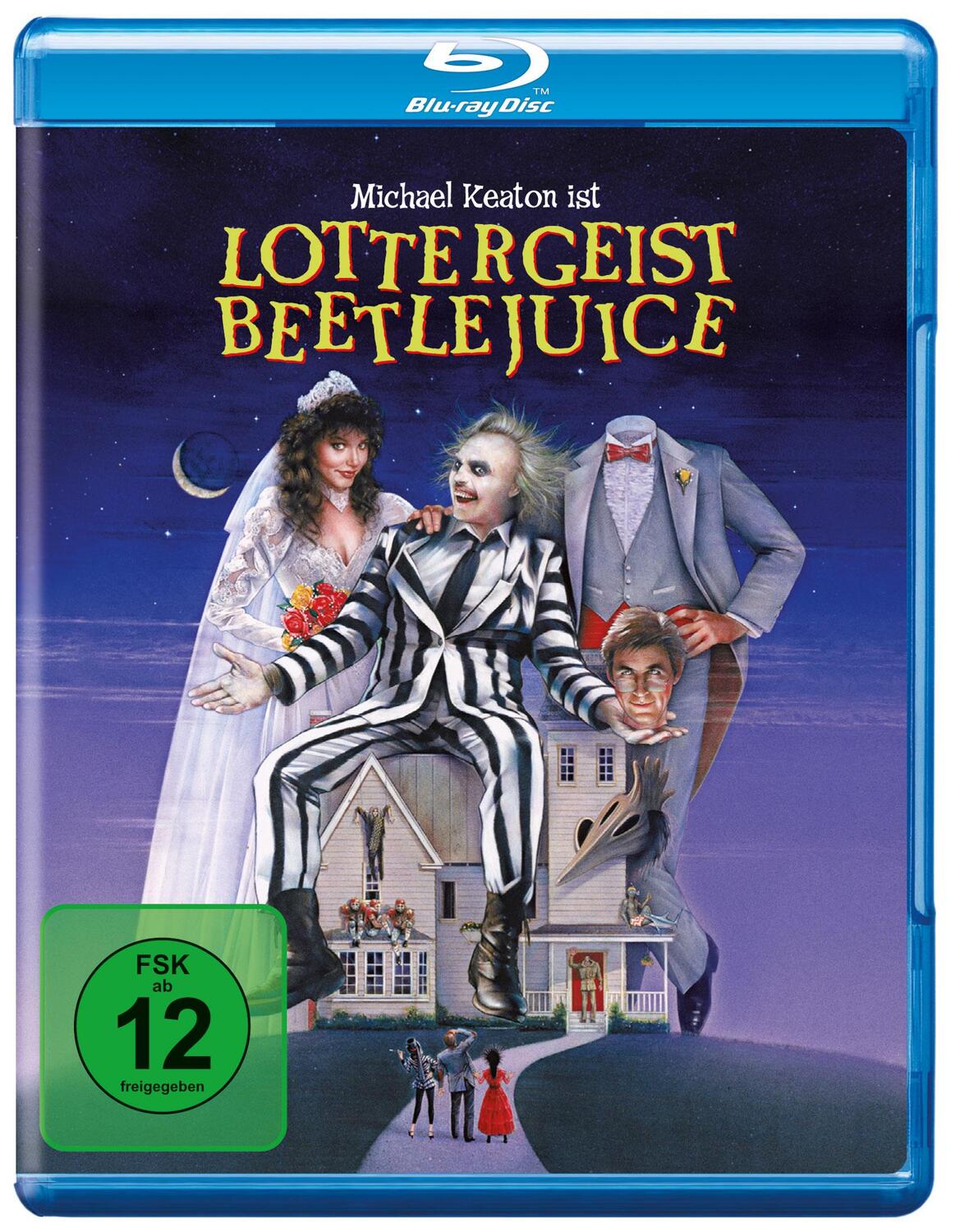 Cover: 7321983000911 | Lottergeist Beetlejuice | Tim Burton (u. a.) | Blu-ray Disc | Deutsch