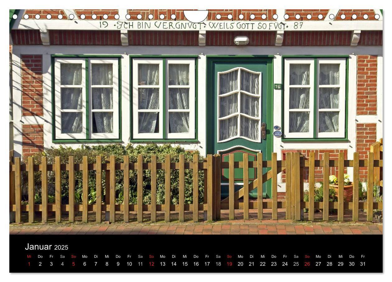 Bild: 9783435822690 | Ostfriesland (Wandkalender 2025 DIN A4 quer), CALVENDO Monatskalender