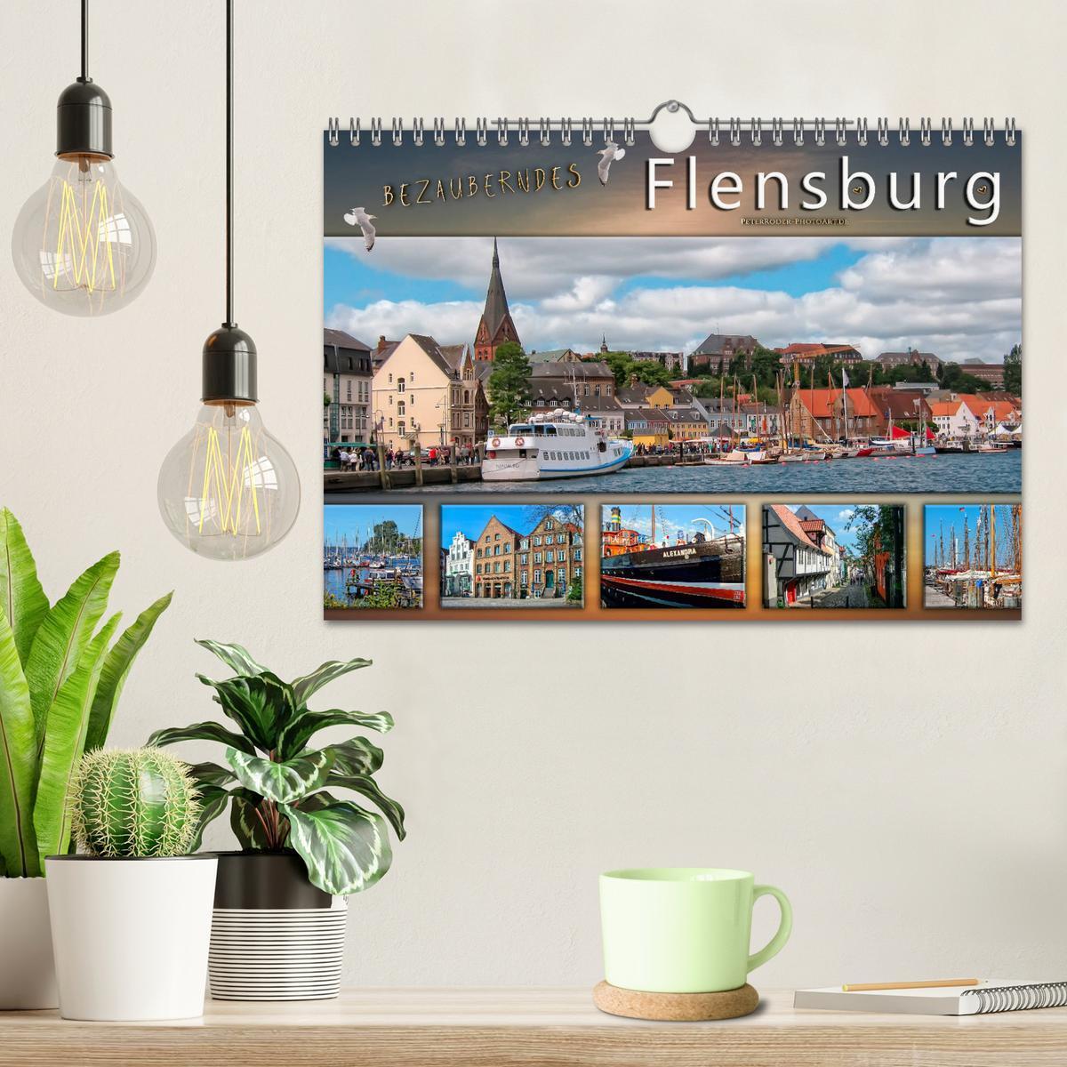 Bild: 9783435336012 | Bezauberndes Flensburg (Wandkalender 2025 DIN A4 quer), CALVENDO...