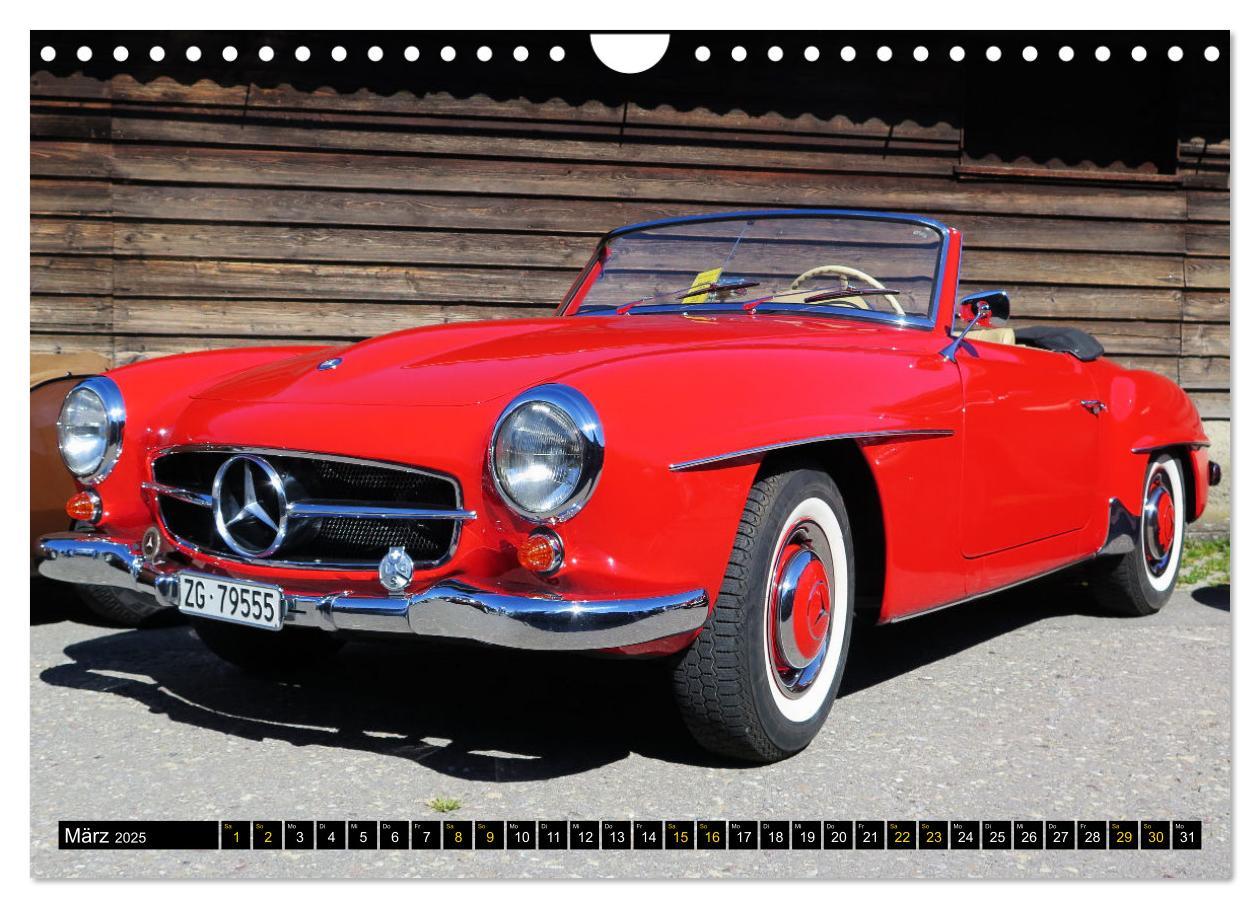 Bild: 9783435073849 | Mercedes SL Classics (Wandkalender 2025 DIN A4 quer), CALVENDO...