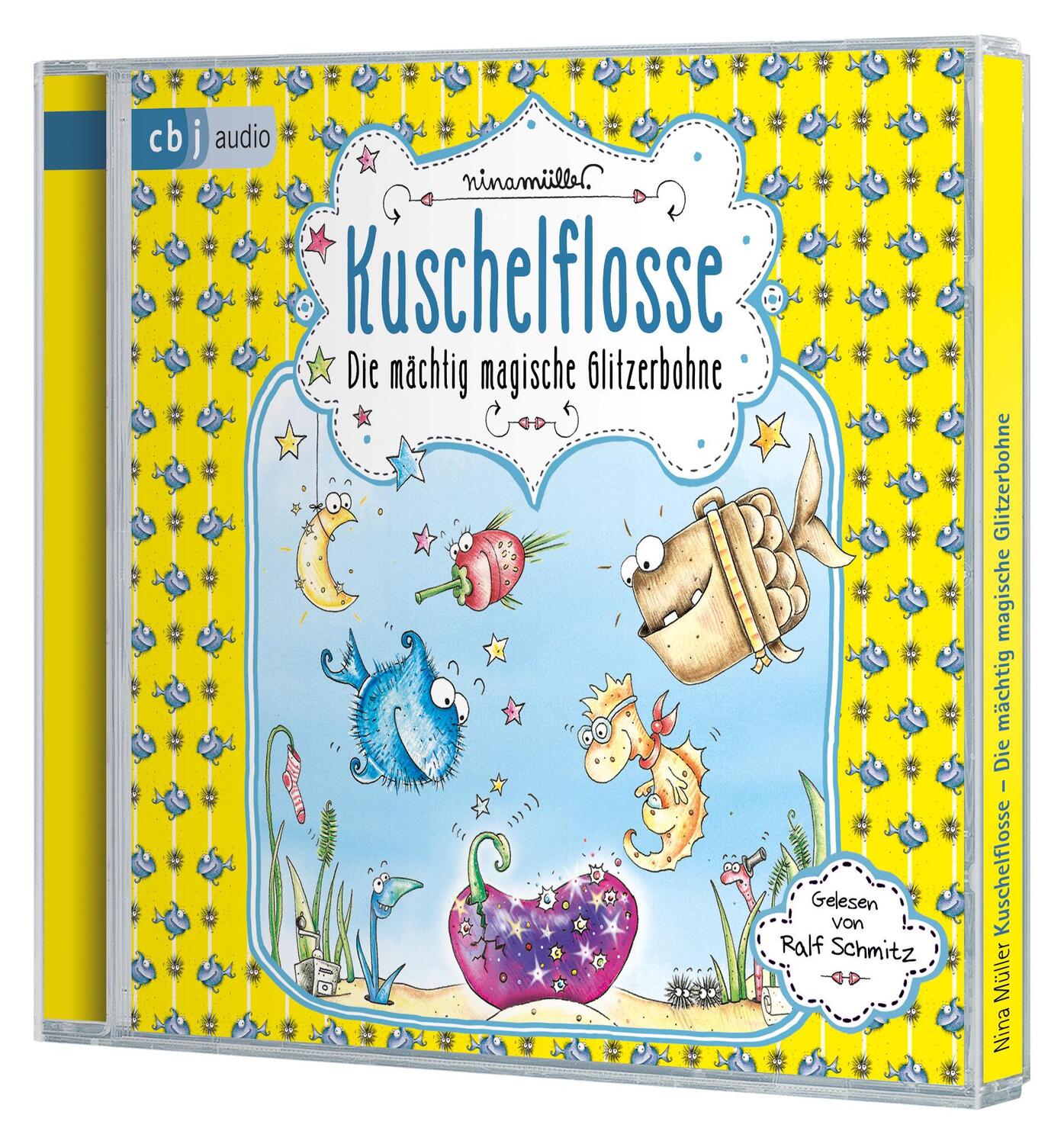 Bild: 9783837142648 | Kuschelflosse 04 - Die mächtig magische Glitzerbohne | Nina Müller