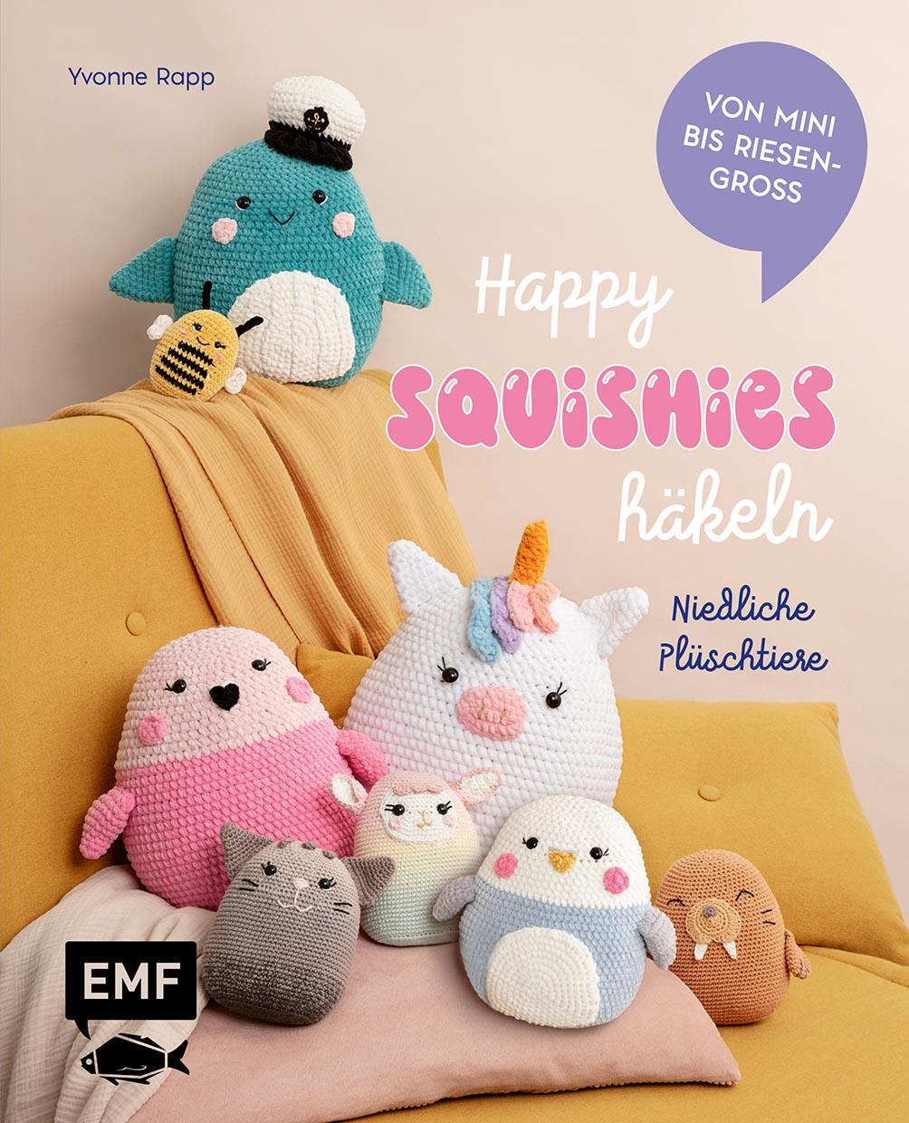 Cover: 9783745926484 | Happy Squishies häkeln - Niedliche Plüschtiere für Squishmallow-Fans