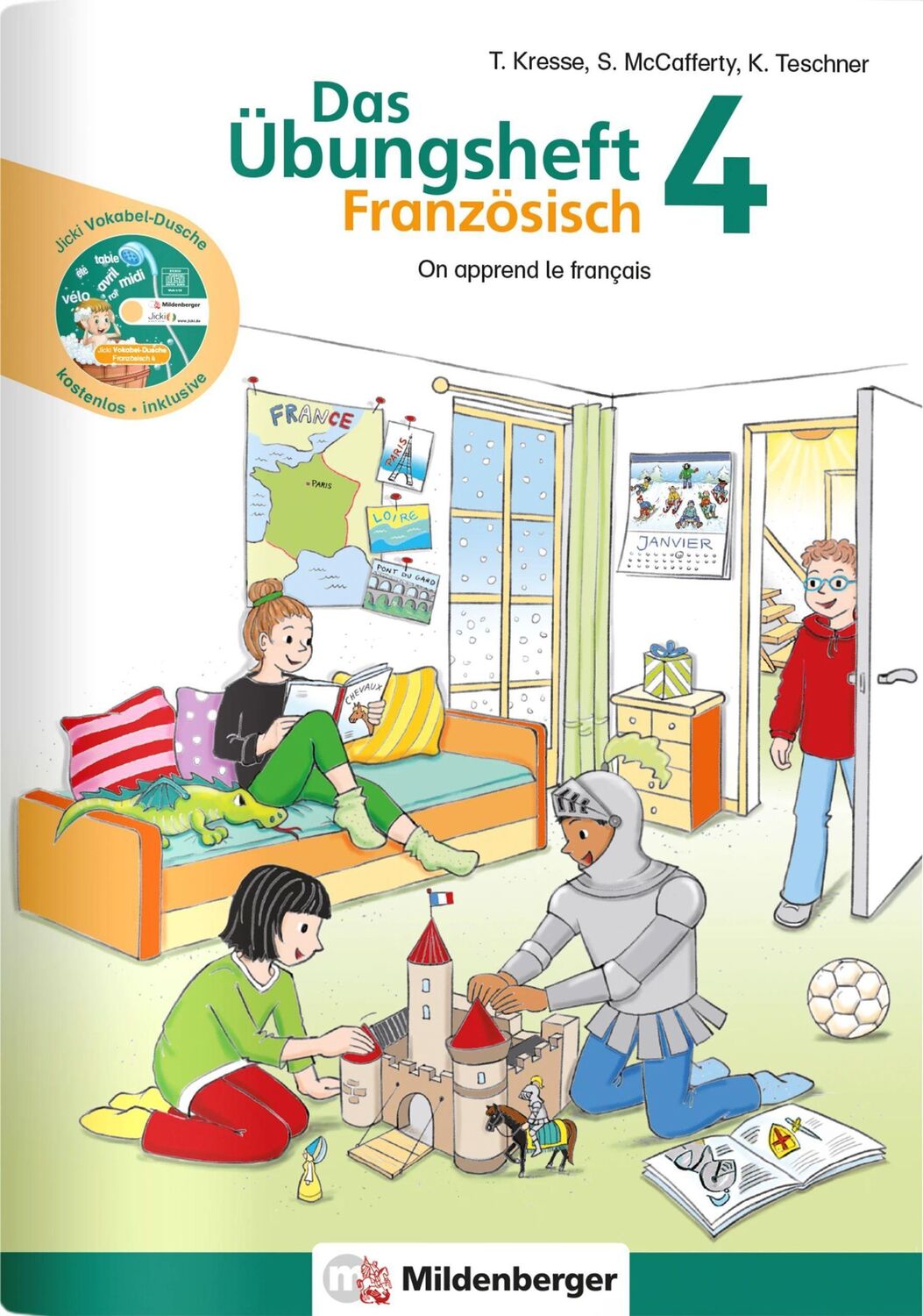 Cover: 9783619194216 | Das Übungsheft Französisch 4 | On apprend le français | Teschner