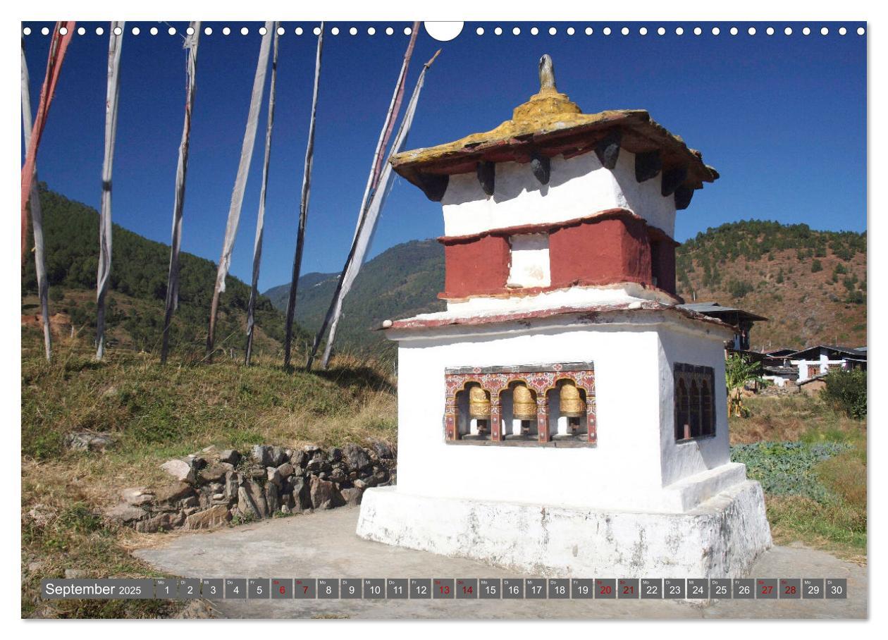 Bild: 9783383913792 | Bhutan - Frieden und Glück im Himalaya (Wandkalender 2025 DIN A3...