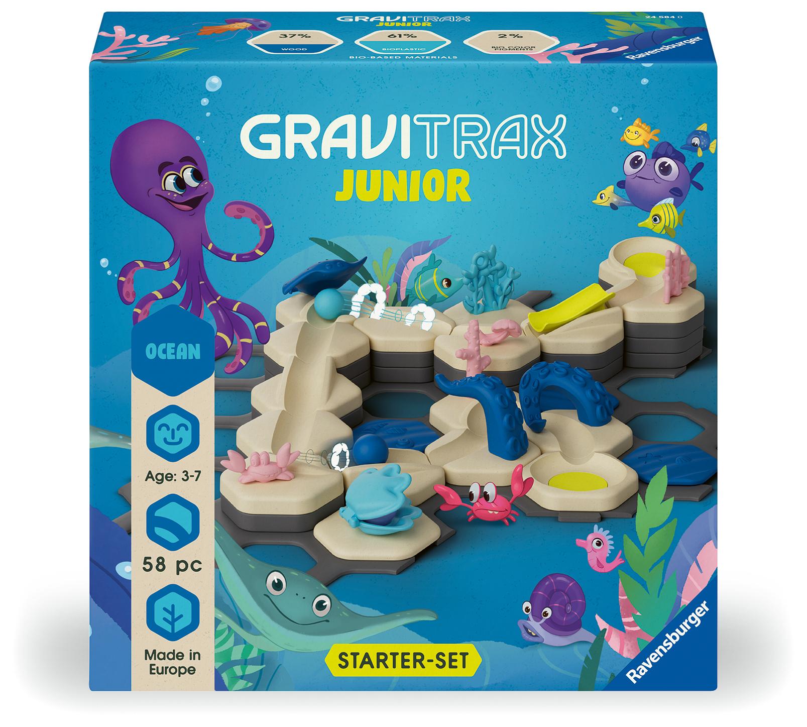 Cover: 4005556245840 | Ravensburger GraviTrax Junior Starter-Set S Ocean - Erweiterbare...