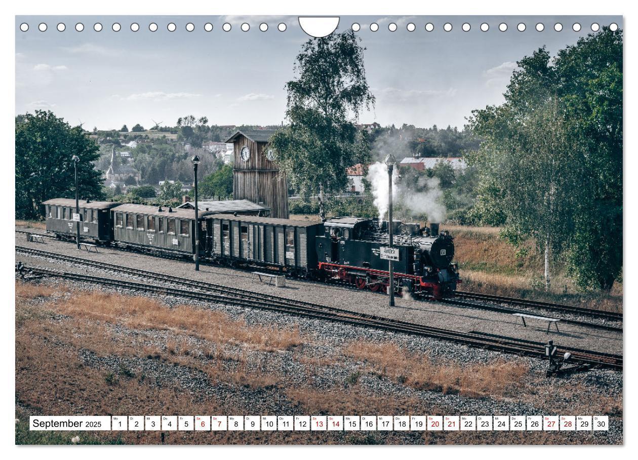 Bild: 9783435047147 | Die Mansfelder Bergwerksbahn (Wandkalender 2025 DIN A4 quer),...