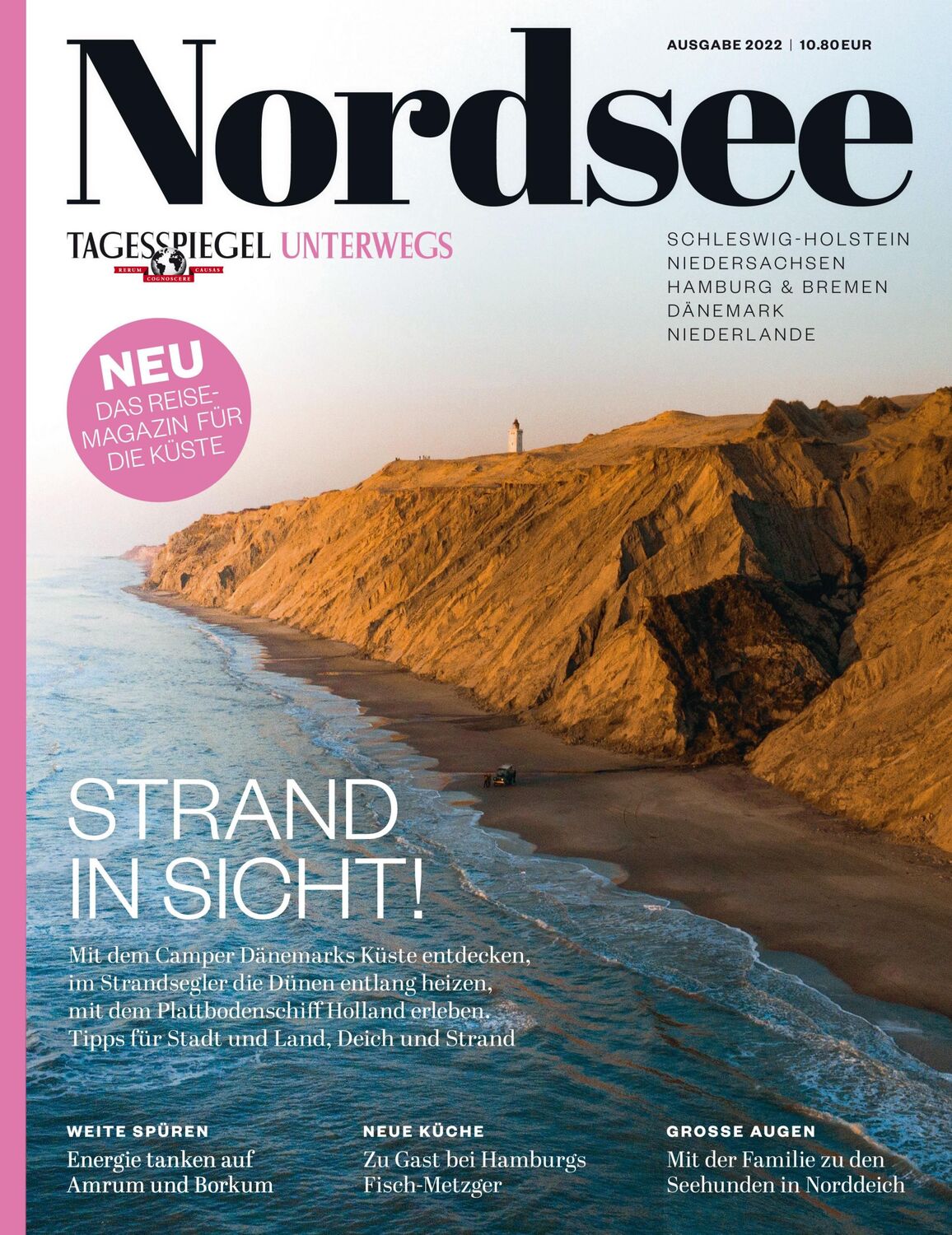 Cover: 9783948178338 | Nordsee | Tagesspiegel Unterwegs | Verlag Der Tagesspiegel GmbH | Buch