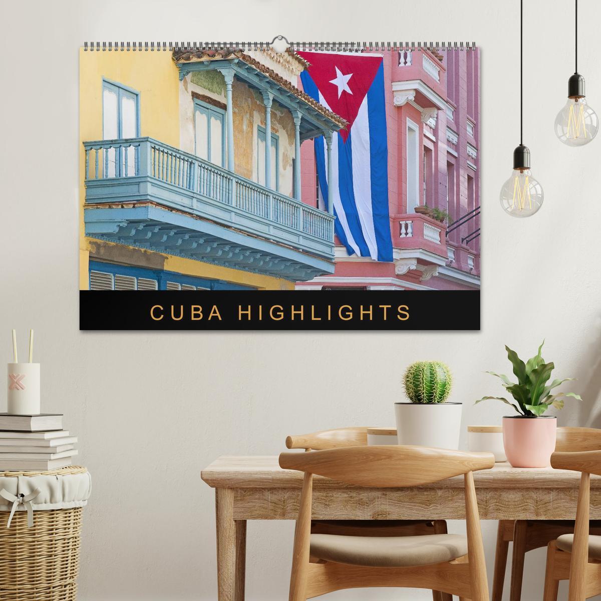 Bild: 9783435793143 | Cuba Highlights (Wandkalender 2025 DIN A2 quer), CALVENDO...