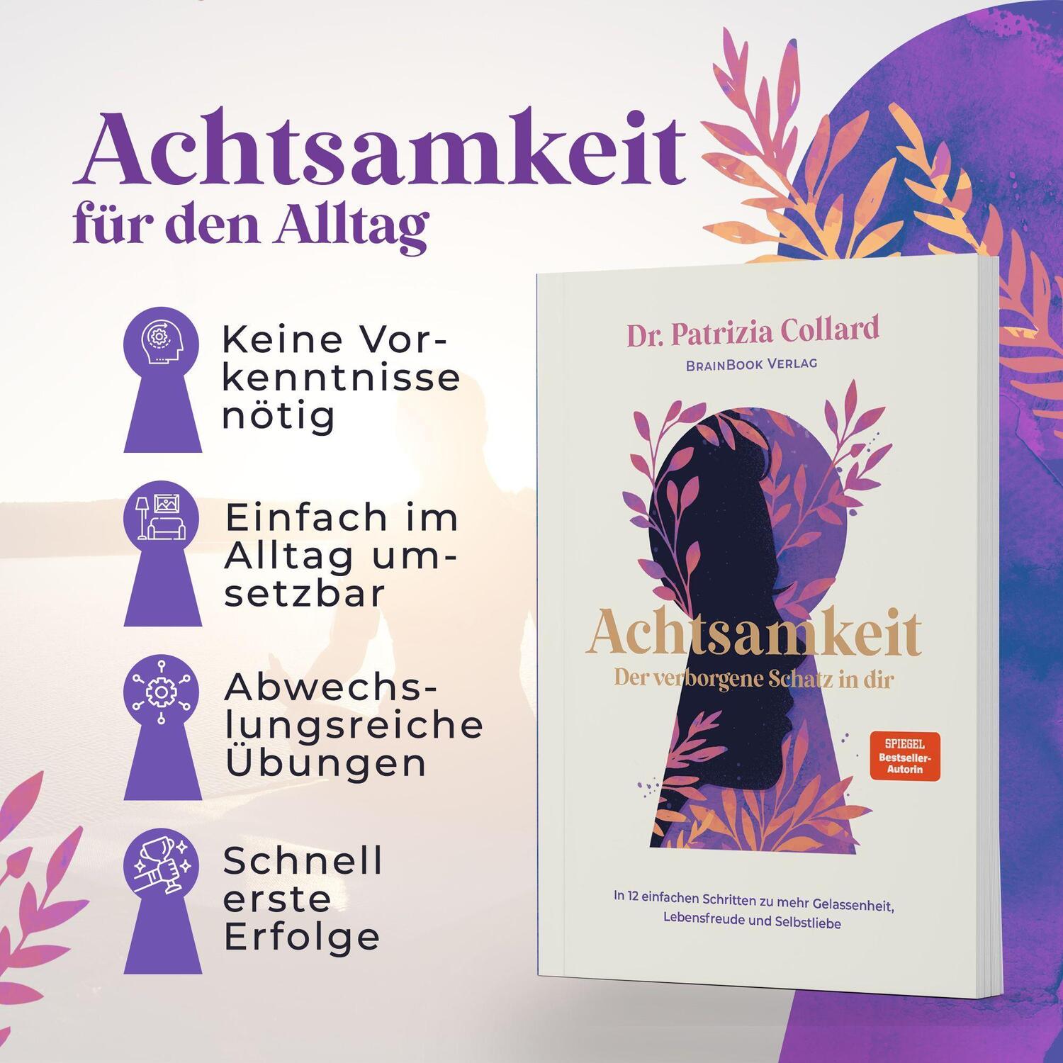 Bild: 9783968901176 | Achtsamkeit - der verborgene Schatz in dir | Patrizia Collard | Buch