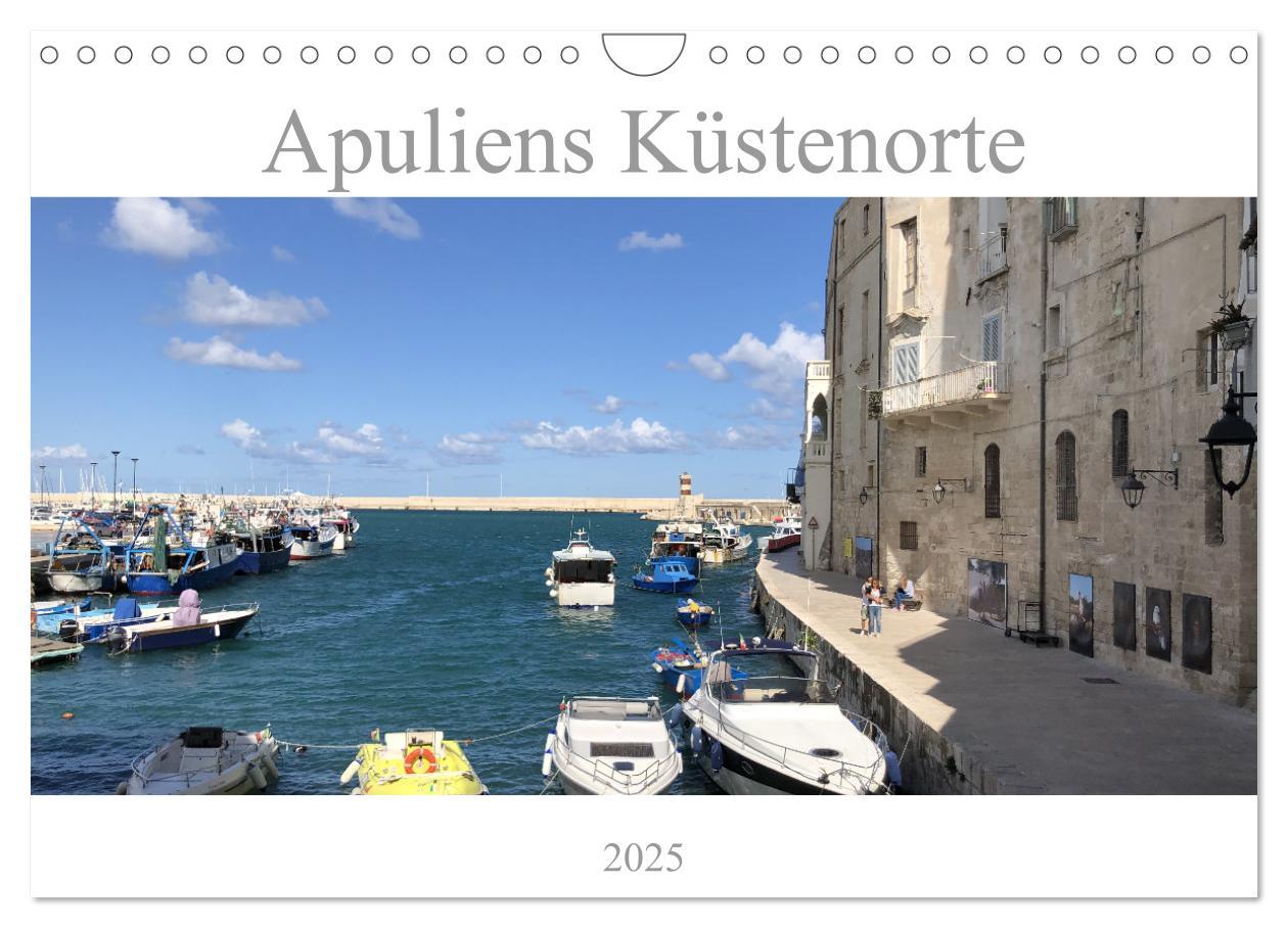 Cover: 9783435021147 | Apuliens Küstenorte (Wandkalender 2025 DIN A4 quer), CALVENDO...