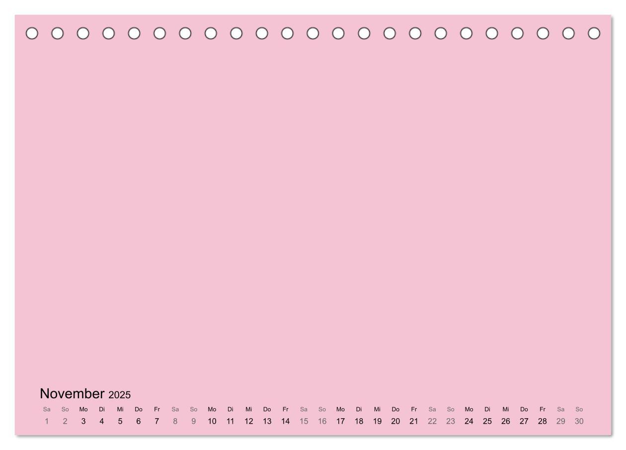 Bild: 9783435214938 | DIY Bastel-Kalender -Warme Pastell Farben- Zum Selbstgestalten...