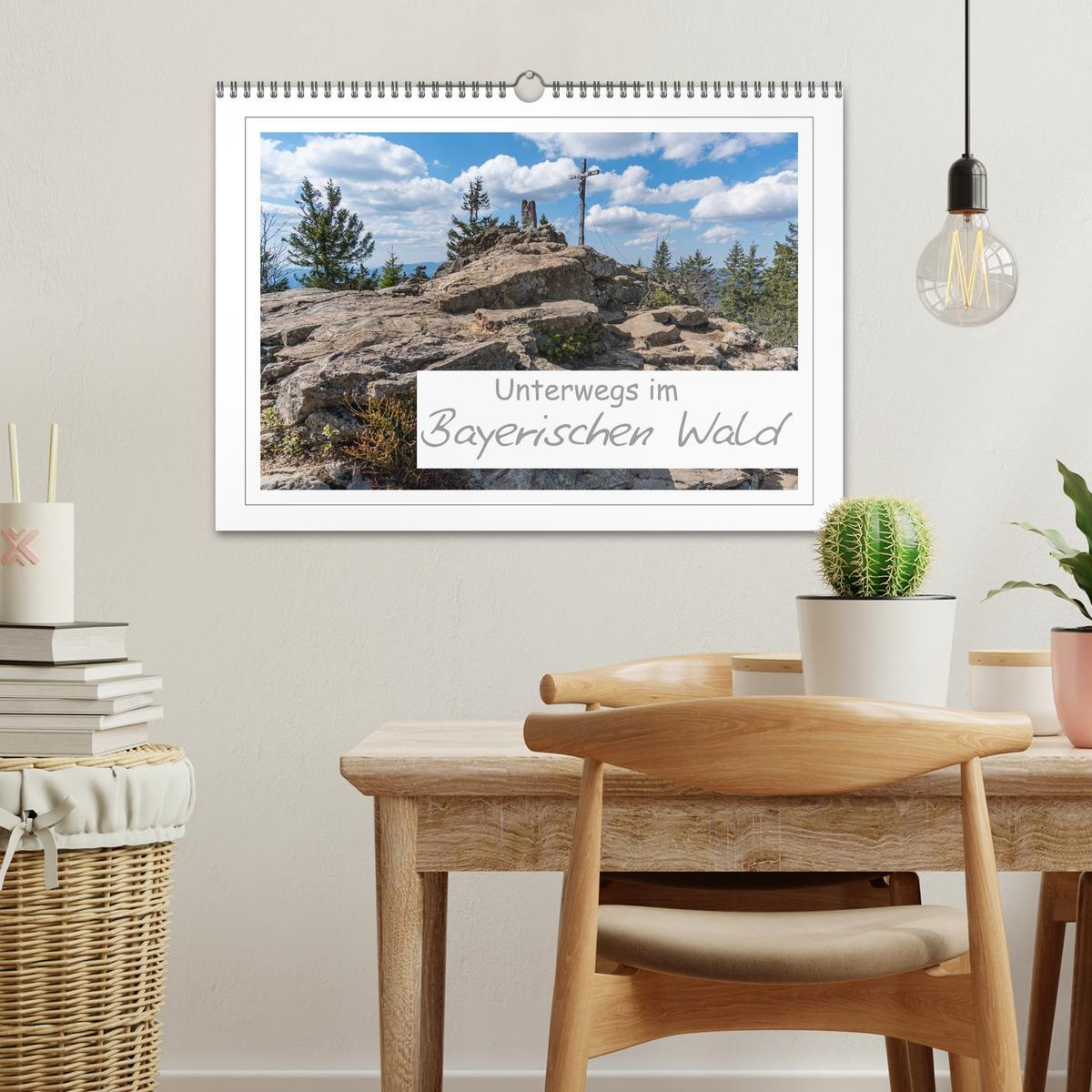 Bild: 9783435462179 | Unterwegs im Bayerischen Wald (Wandkalender 2025 DIN A3 quer),...