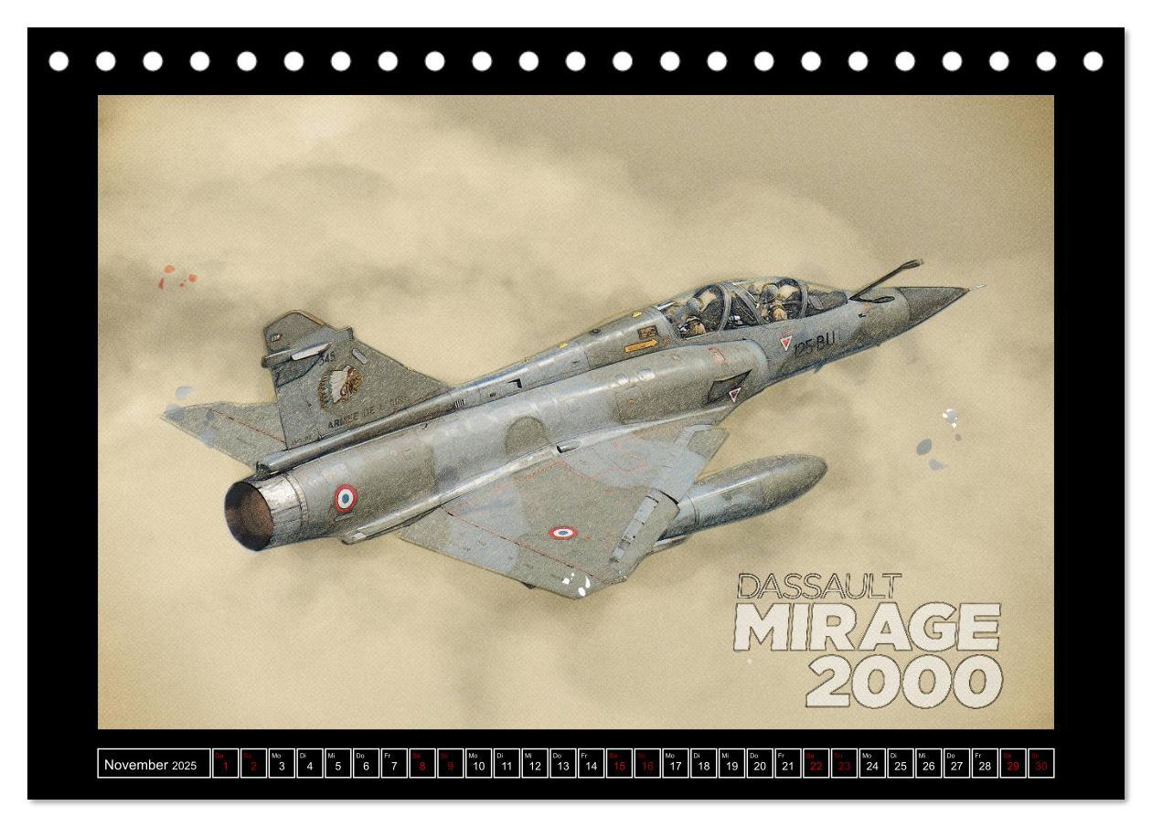 Bild: 9783435324293 | Aero Action Art - Luftfahrt Kunst (Tischkalender 2025 DIN A5 quer),...