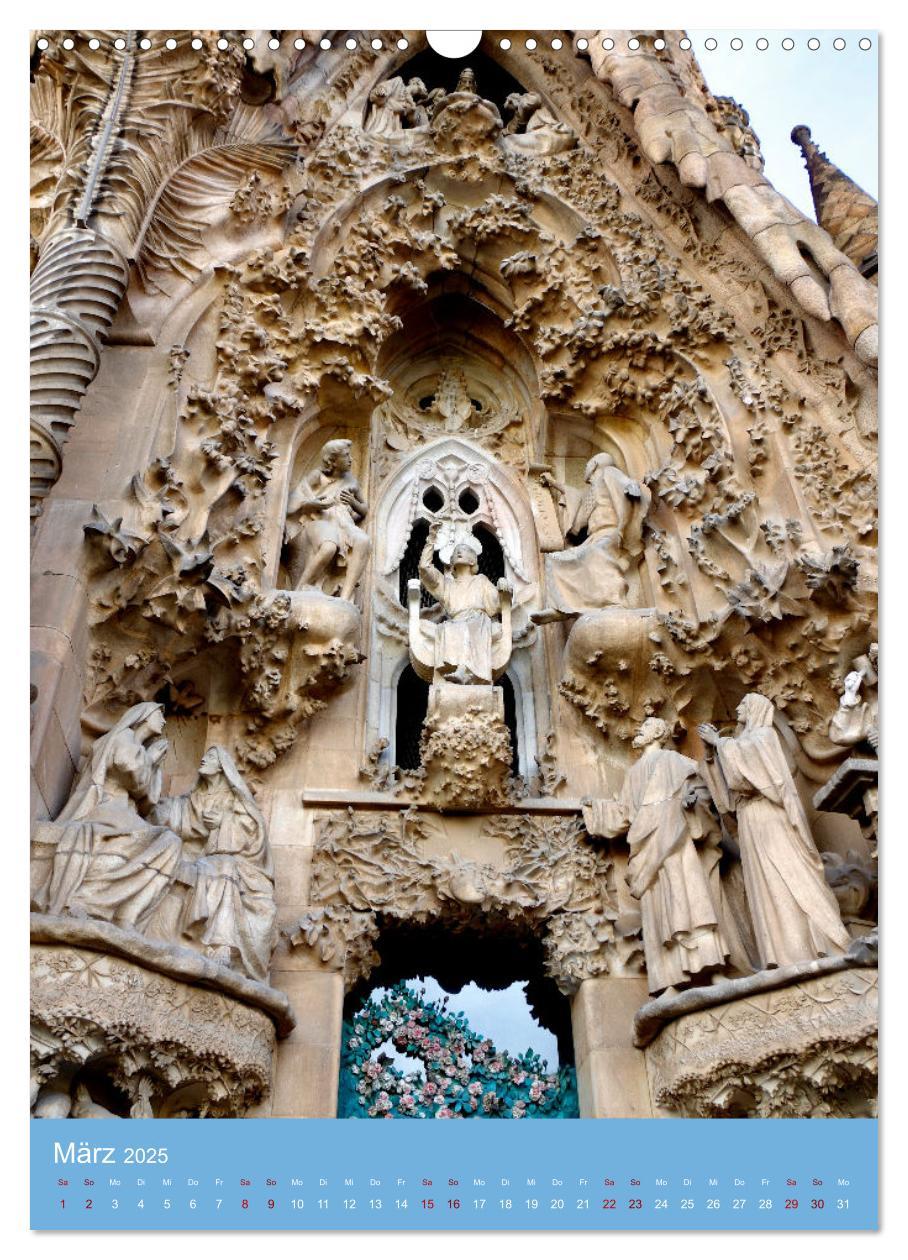 Bild: 9783435910885 | Sagrada Família - Gaudís unvollendetes Meisterwerk (Wandkalender...