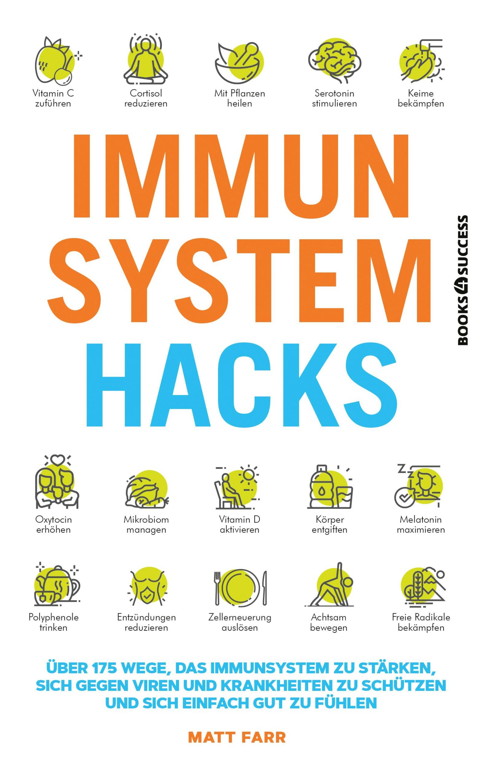 Cover: 9783864707490 | Immunsystem Hacks | Matt Farr | Taschenbuch | 256 S. | Deutsch | 2021