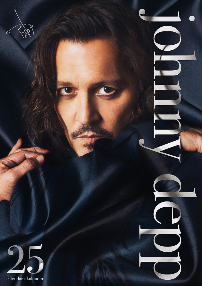 Cover: 9798893610031 | Johnny Depp 2025 Offizieller Kalender | Kalender | 14 S. | Deutsch