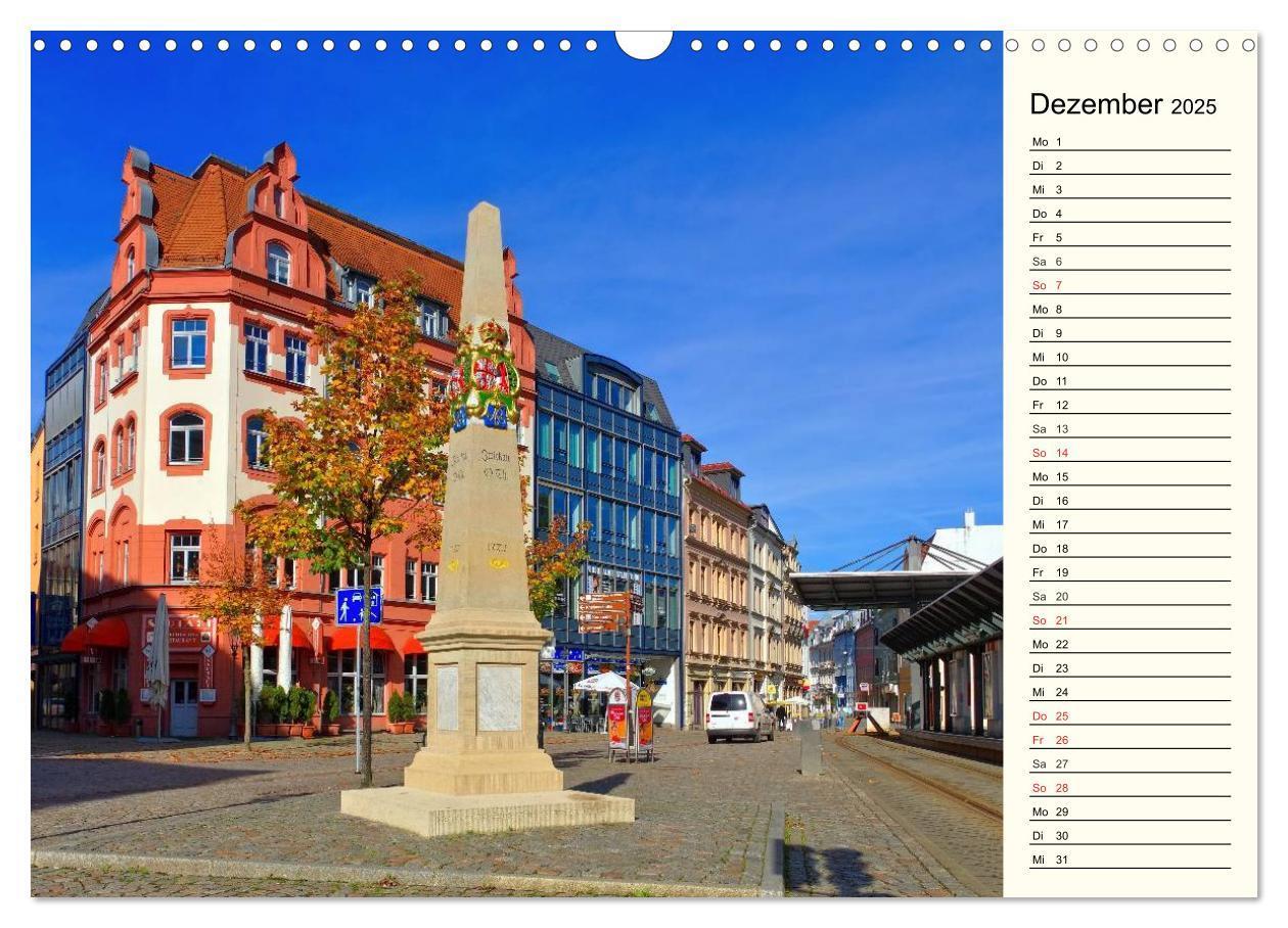 Bild: 9783435511235 | Zwickau - Stadt an der Mulde (Wandkalender 2025 DIN A3 quer),...