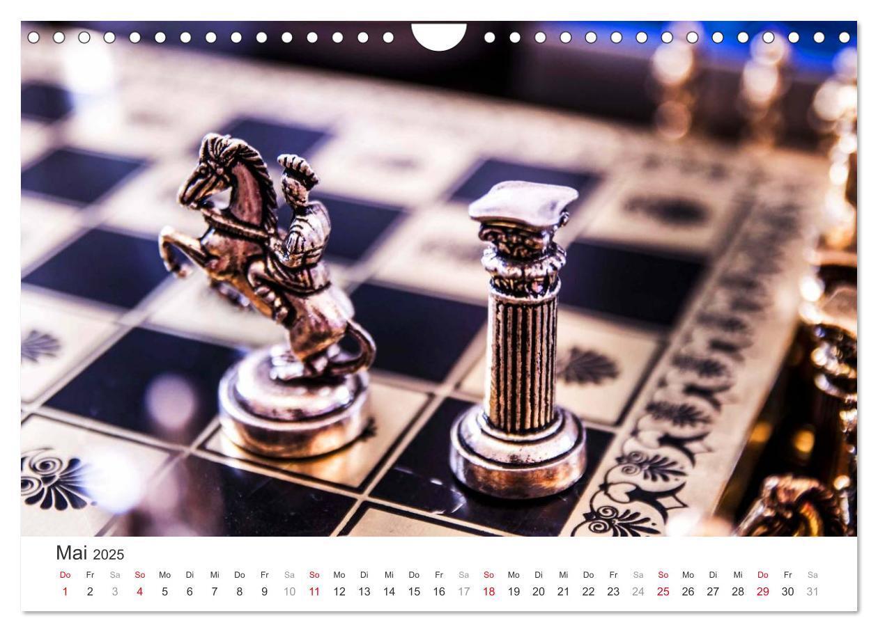 Bild: 9783435489879 | Schach 2025. Impressionen von Figuren und Spielen (Wandkalender...