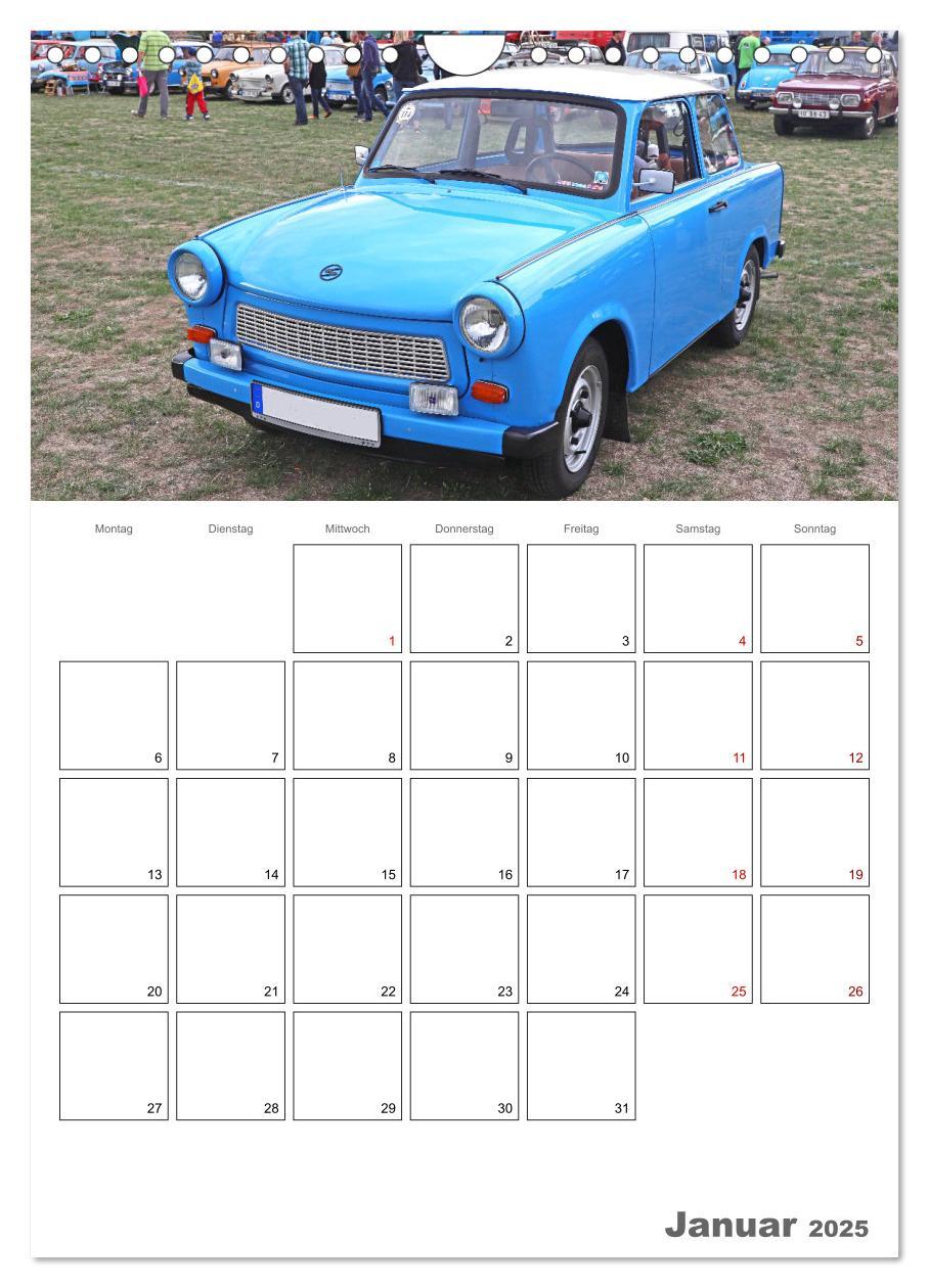 Bild: 9783435975532 | Ost-Oldtimer in Magdeburg (Wandkalender 2025 DIN A4 hoch), CALVENDO...