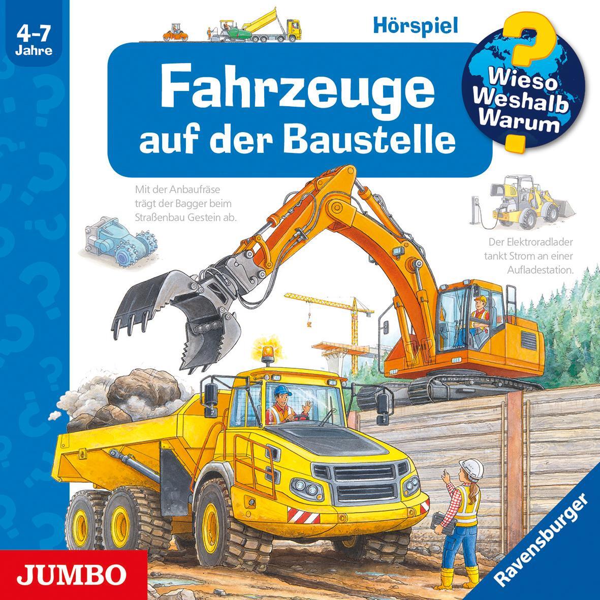 Cover: 9783833741173 | Wieso? Weshalb? Warum? Fahrzeuge auf der Baustelle | Markus Humbach