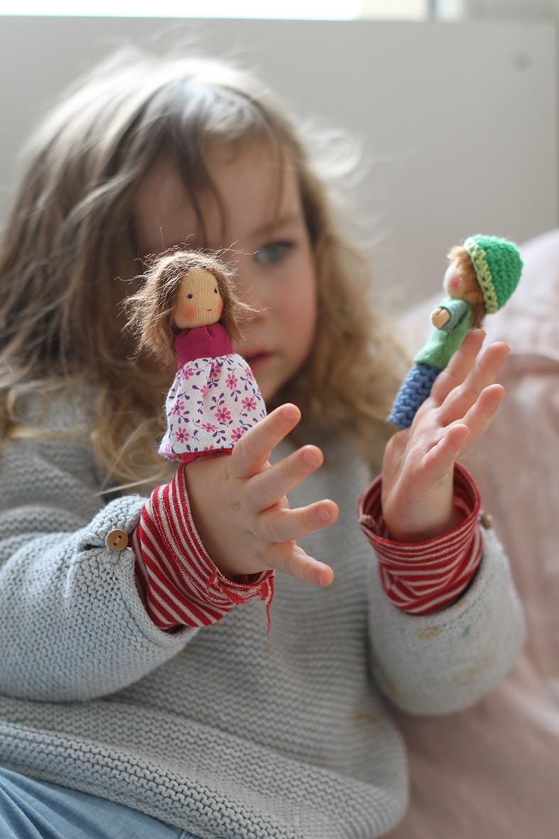 Bild: 9783772531354 | Fingerpüppchen häkeln und nähen | Kleine Lieblinge fürs Kinderzimmer