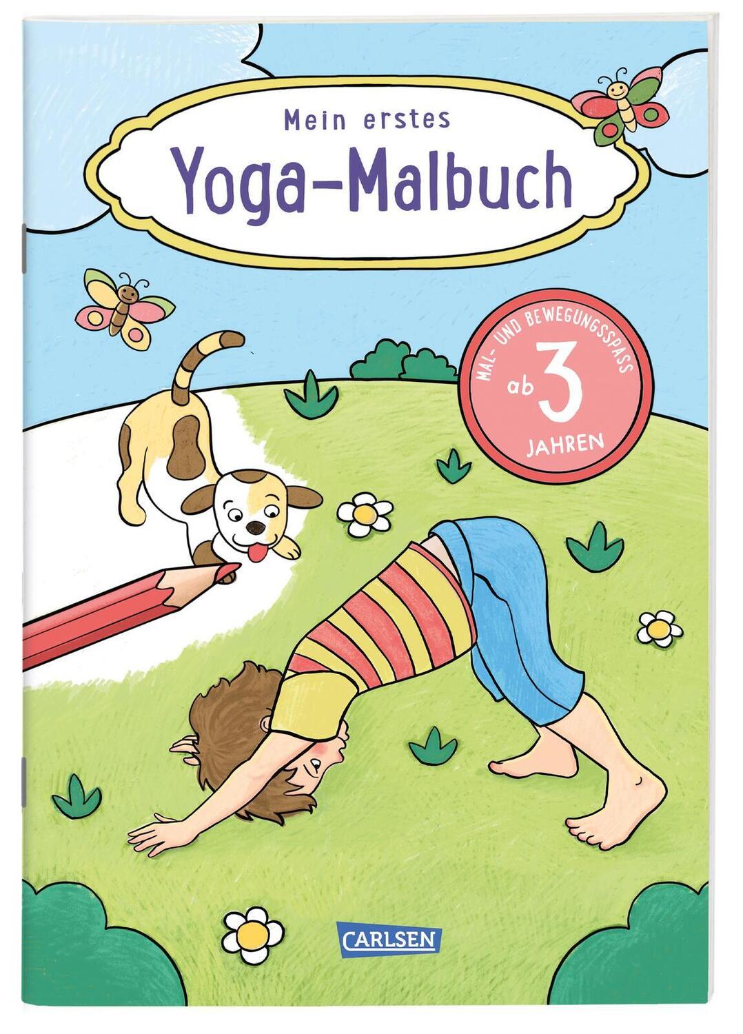 Cover: 9783551191601 | Mein erstes Yoga-Malbuch | Anja Meister | Taschenbuch | 24 S. | 2023