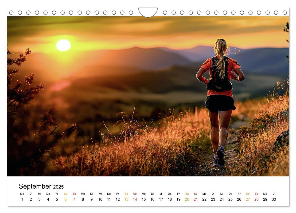 Bild: 9783457234662 | Trailrunning Power (Wandkalender 2025 DIN A4 quer), CALVENDO...