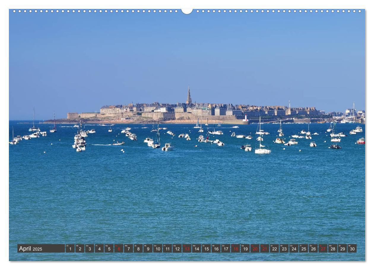 Bild: 9783435344659 | Saint Malo - Stadt der Korsaren (Wandkalender 2025 DIN A2 quer),...