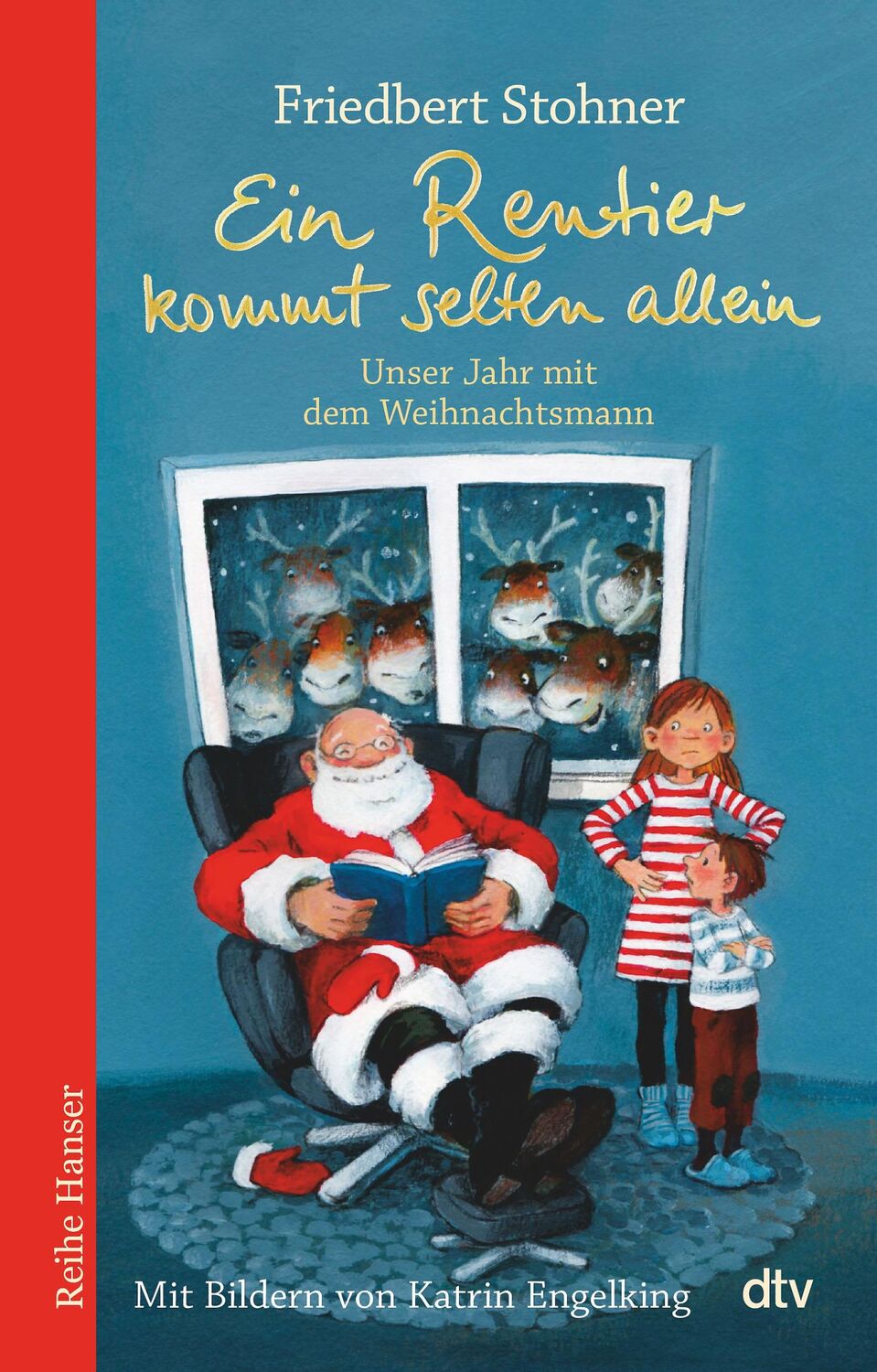 Cover: 9783423640343 | Ein Rentier kommt selten allein, Unser Jahr mit dem Weihnachtsmann