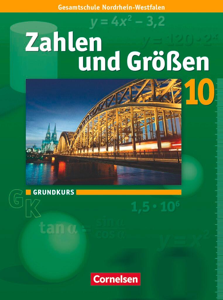 Cover: 9783060013173 | Zahlen und Größen 10. Schuljahr. Grundkurs. Schülerbuch....