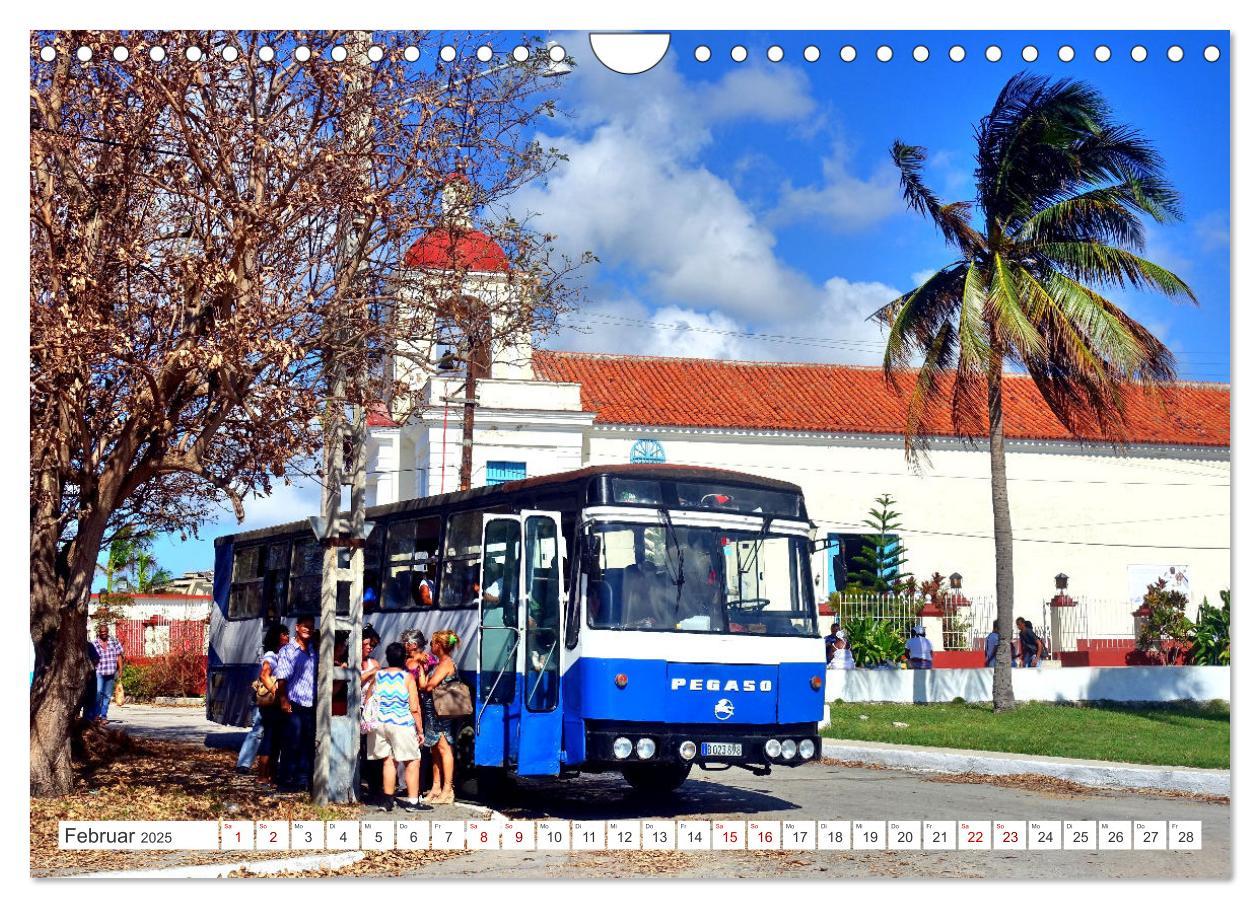 Bild: 9783457196946 | Omnibus-Welt - Autobusse in Kuba (Wandkalender 2025 DIN A4 quer),...