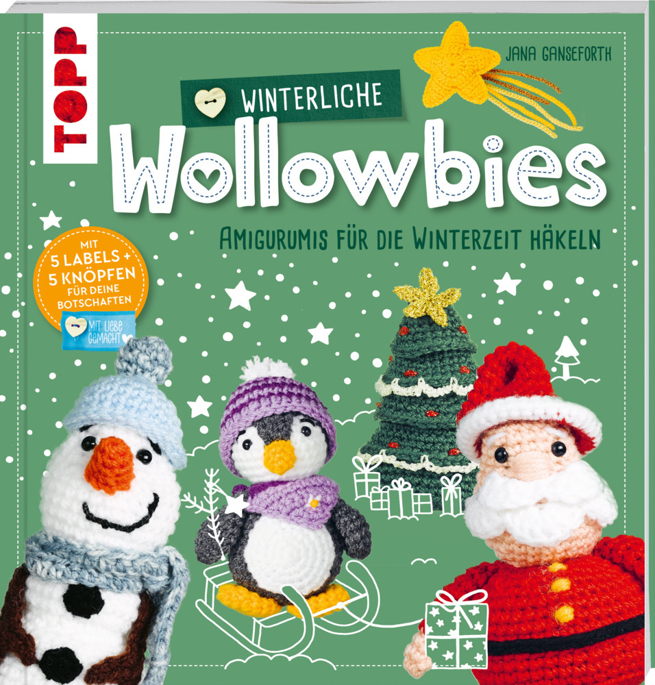 Cover: 9783772448744 | Winterliche Wollowbies | Jana Ganseforth | Taschenbuch | 112 S. | 2021