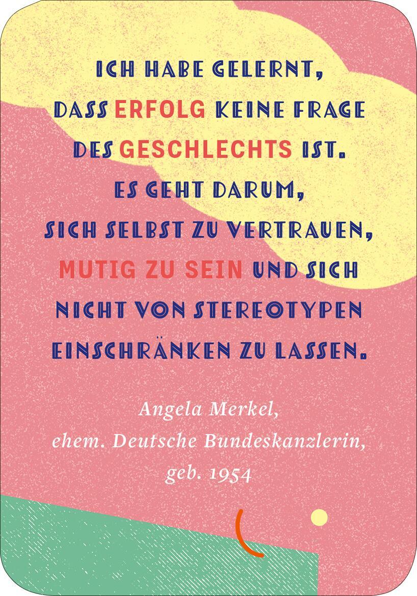 Bild: 9783845862958 | Mindset für starke Frauen | 50 Motivationskärtchen | Taschenbuch