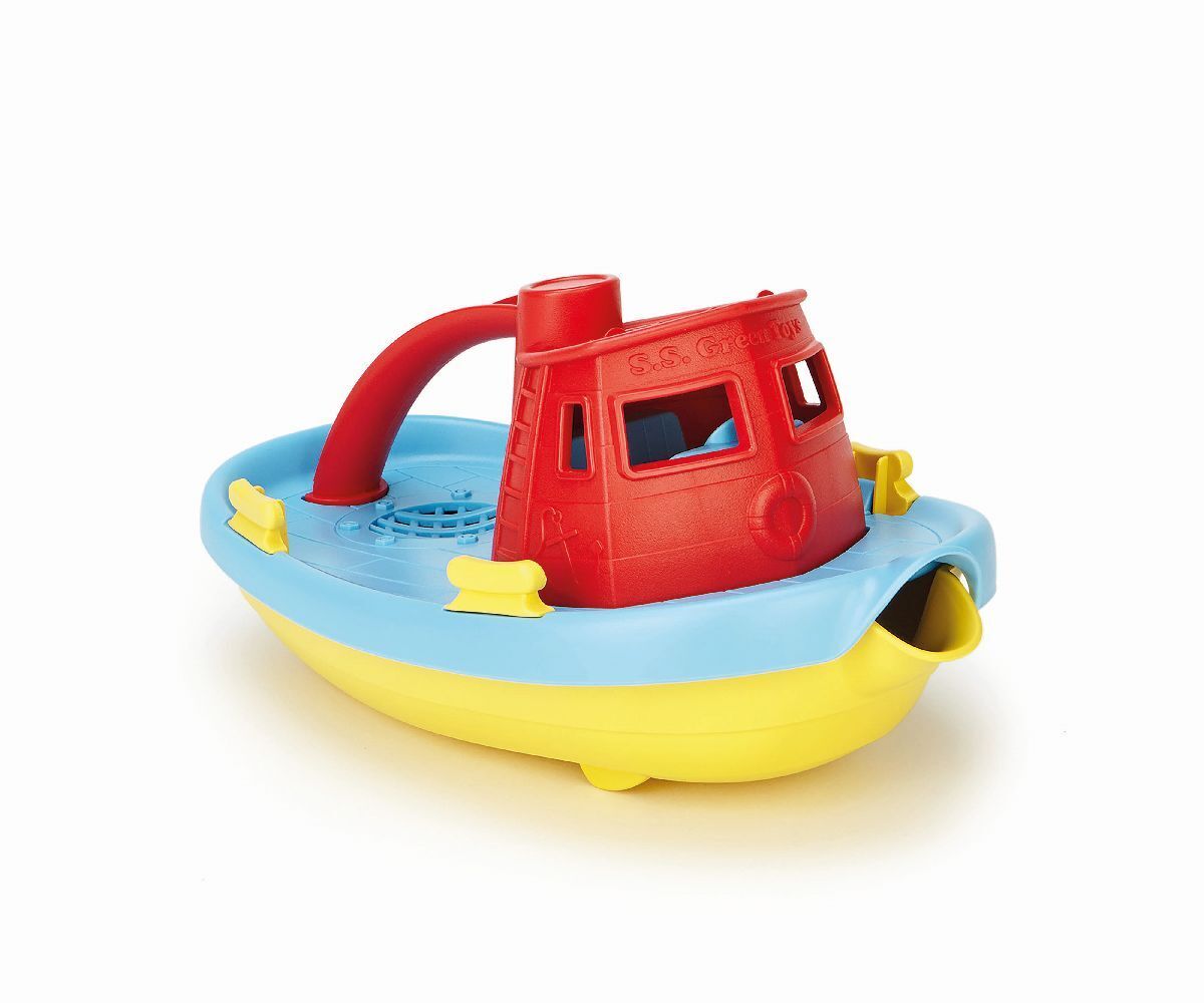 Bild: 793573680877 | GREENTOYS - Schleppboot rot | Stück | 2023 | GREENTOYS