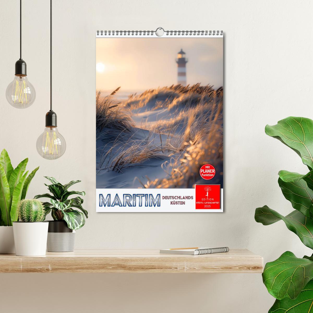 Bild: 9783457160947 | Maritim, Deutschlands Küsten (Wandkalender 2025 DIN A3 hoch),...