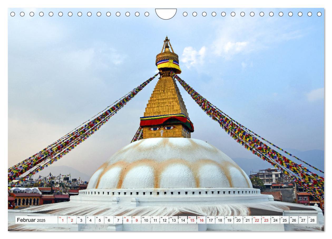 Bild: 9783383828058 | KATHMANDU, Nepals Hauptstadt (Wandkalender 2025 DIN A4 quer),...