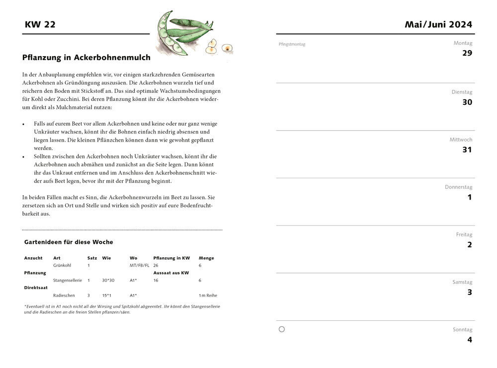 Bild: 9783987260025 | taschenGARTEN 2024 | Anja Banzhaf (u. a.) | Buch | 192 S. | Deutsch