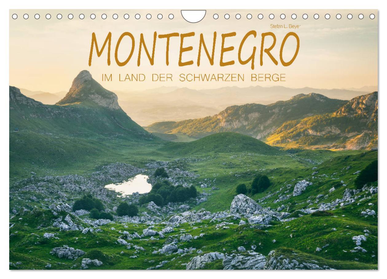 Cover: 9783435283668 | Montenegro - Im Land der schwarzen Berge (Wandkalender 2025 DIN A4...