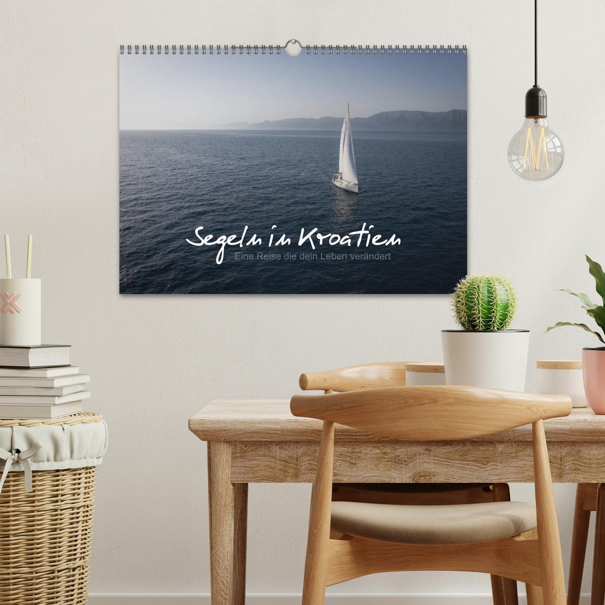 Bild: 9783435149148 | Segeln in Kroatien (Wandkalender 2025 DIN A3 quer), CALVENDO...