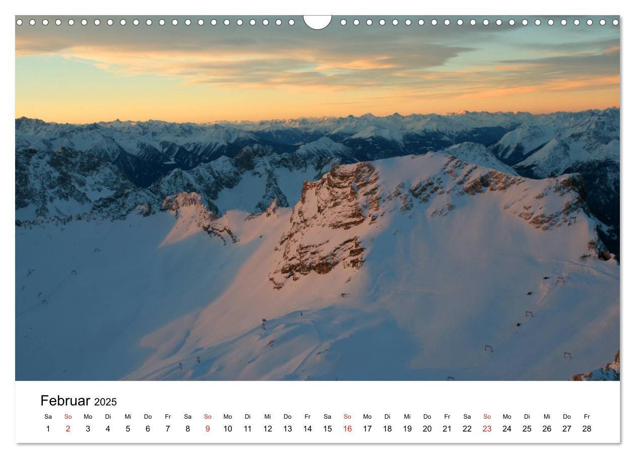 Bild: 9783435561674 | Berge und Seen rund um die Zugspitze (Wandkalender 2025 DIN A3...