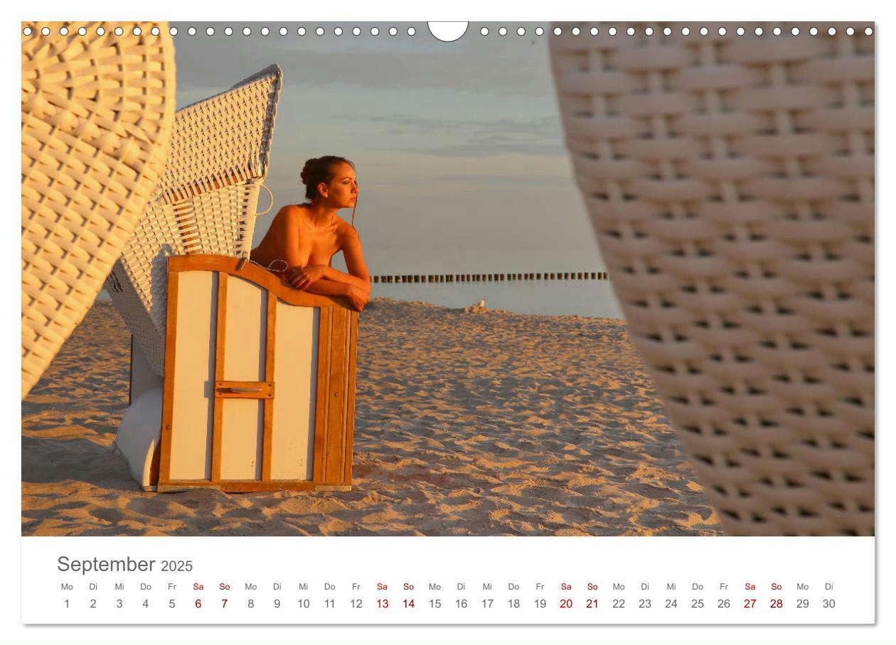 Bild: 9783435437740 | Akt und Meer (Wandkalender 2025 DIN A3 quer), CALVENDO Monatskalender