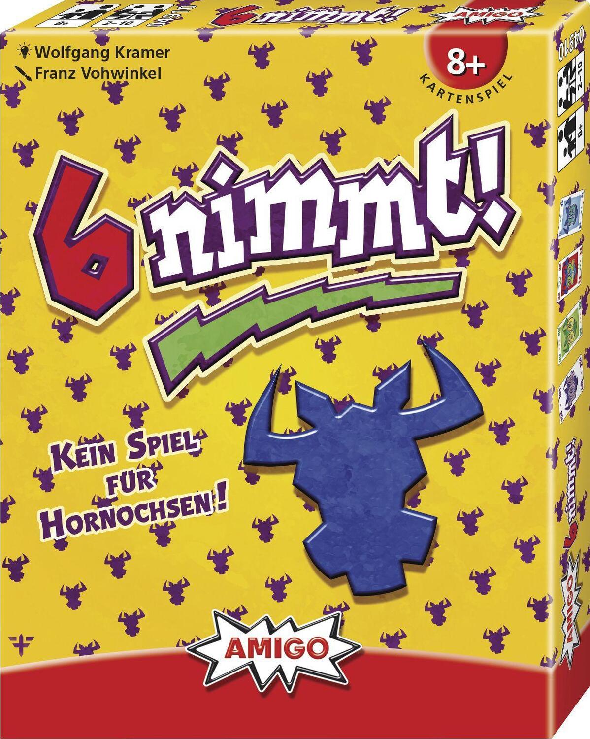 Bild: 4007396049107 | 6 nimmt! Kartenspiel | Wolfgang Kramer | Spiel | Brettspiel | 62639024