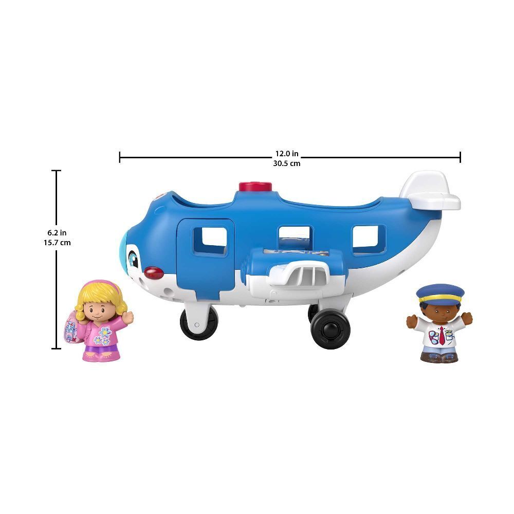 Bild: 194735091270 | Fisher-Price Little People Flugzeug Spielzeug mit Figuren | Stück