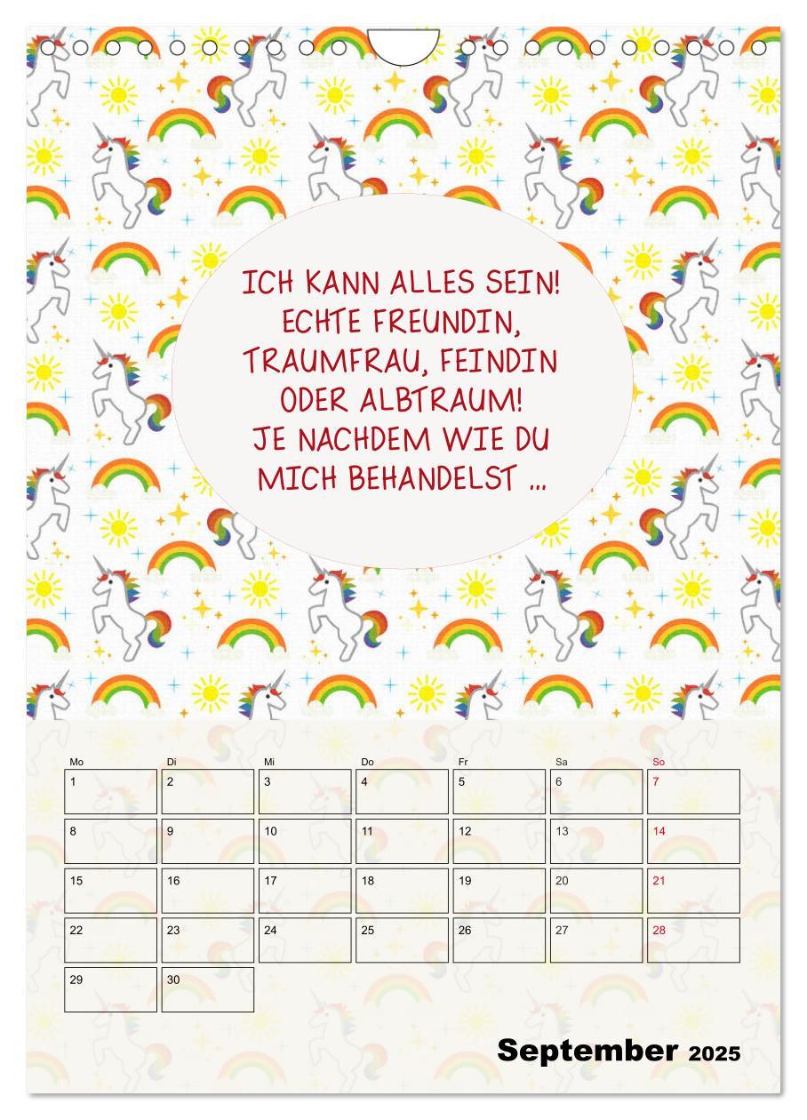 Bild: 9783435948741 | Königin über alles! Typokalender für starke Frauen (Wandkalender...