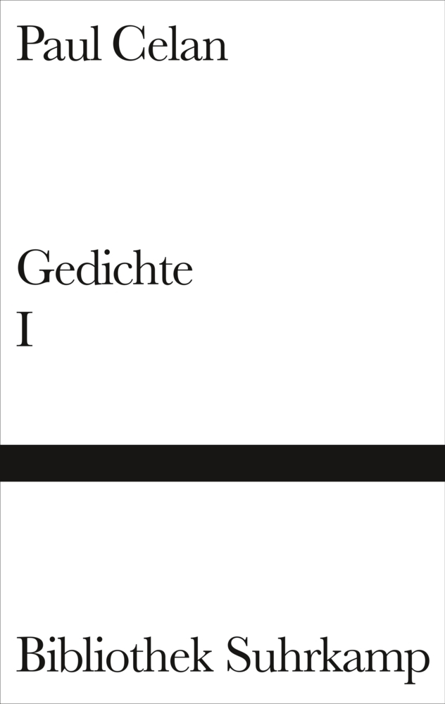 Cover: 9783518014127 | Gedichte in zwei Bänden. Bd.1 | Paul Celan | Buch | 300 S. | Deutsch