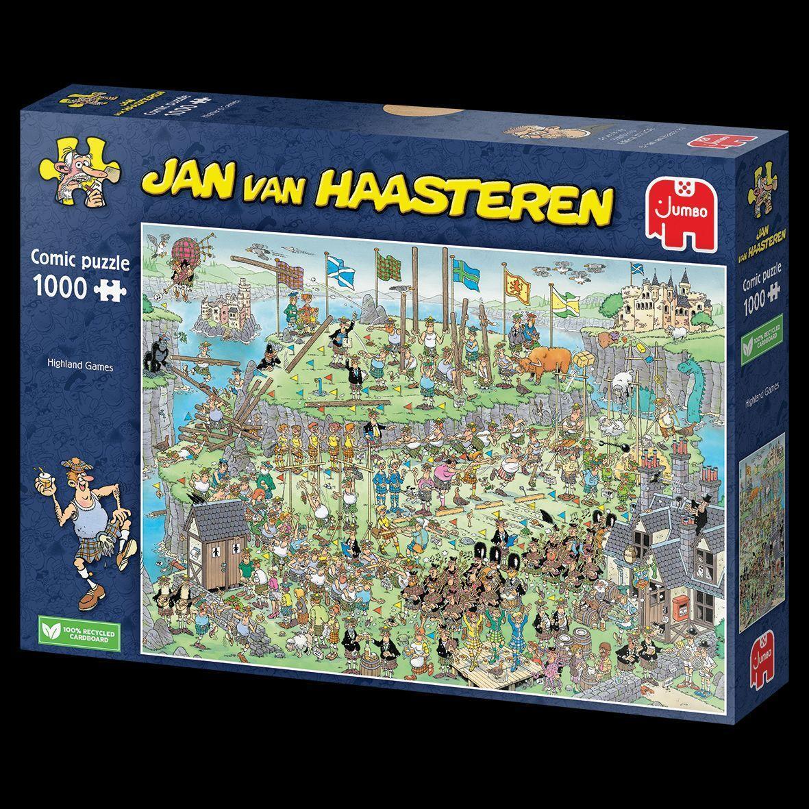 Bild: 8710126200698 | Jan van Haasteren - Highland-Games - 1000 Teile | Spiel | Deutsch