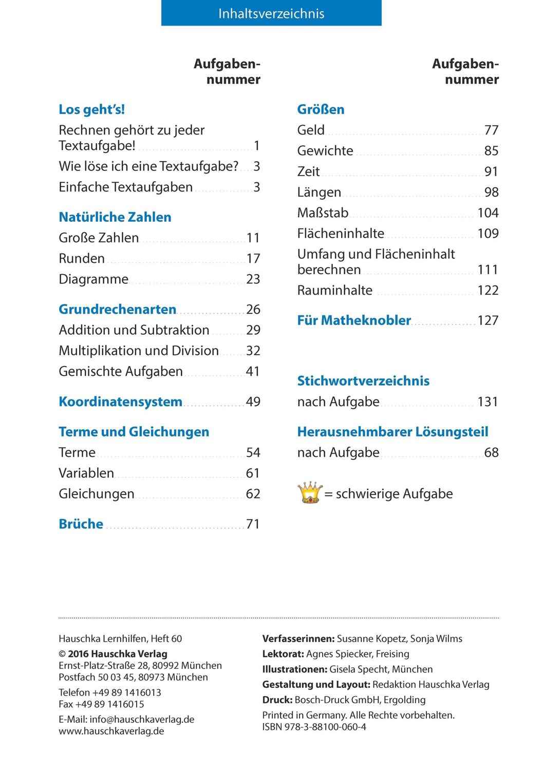 Bild: 9783881000604 | Textaufgaben Mittel-/Hauptschule 5. Klasse | Susanne Kopetz (u. a.)