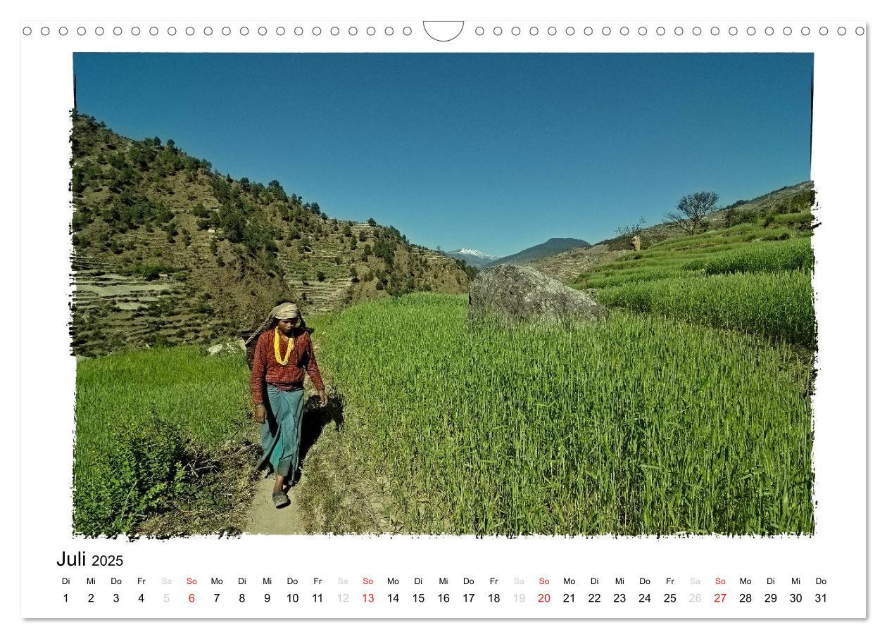 Bild: 9783435546732 | BEGEGNUNGEN IN NEPAL (Wandkalender 2025 DIN A3 quer), CALVENDO...