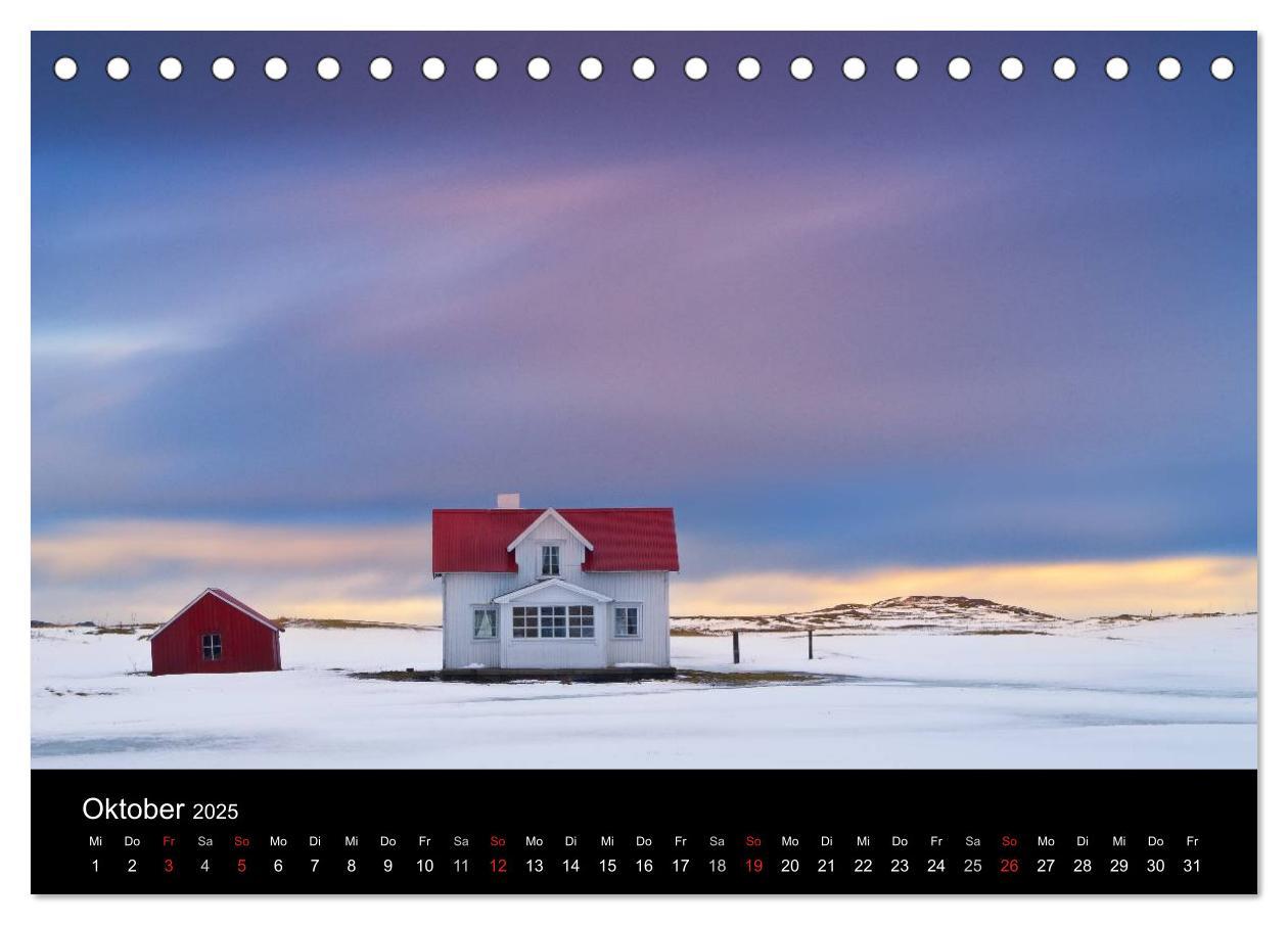 Bild: 9783435801268 | Norwegen (Tischkalender 2025 DIN A5 quer), CALVENDO Monatskalender